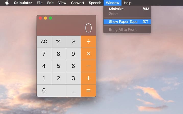 calculateor for mac